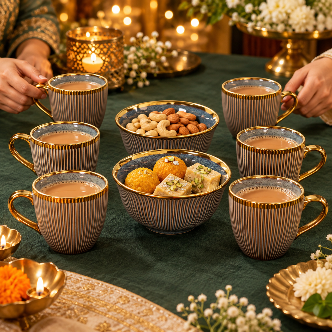 Royal Azure Bowl Set