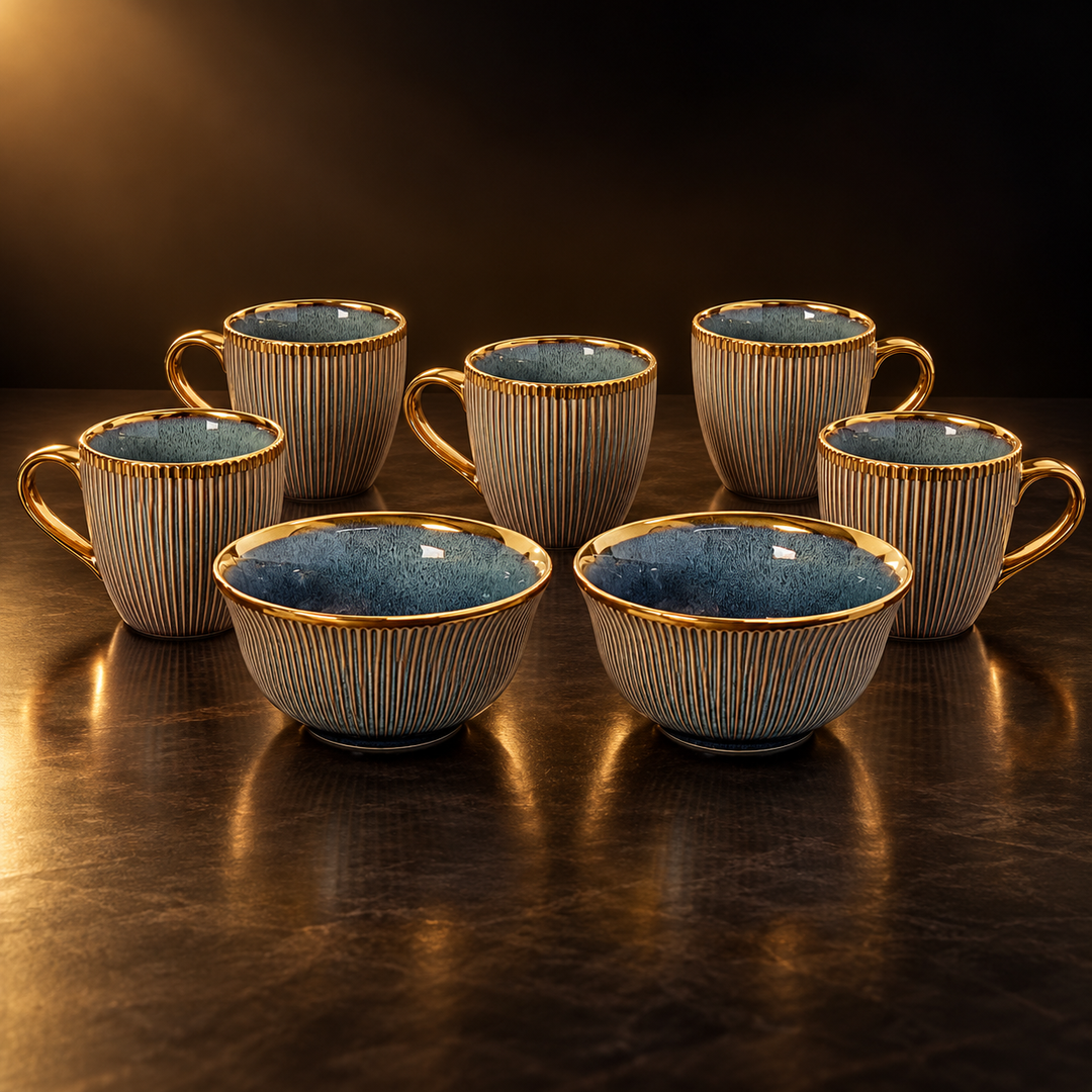 Royal Azure Bowl Set