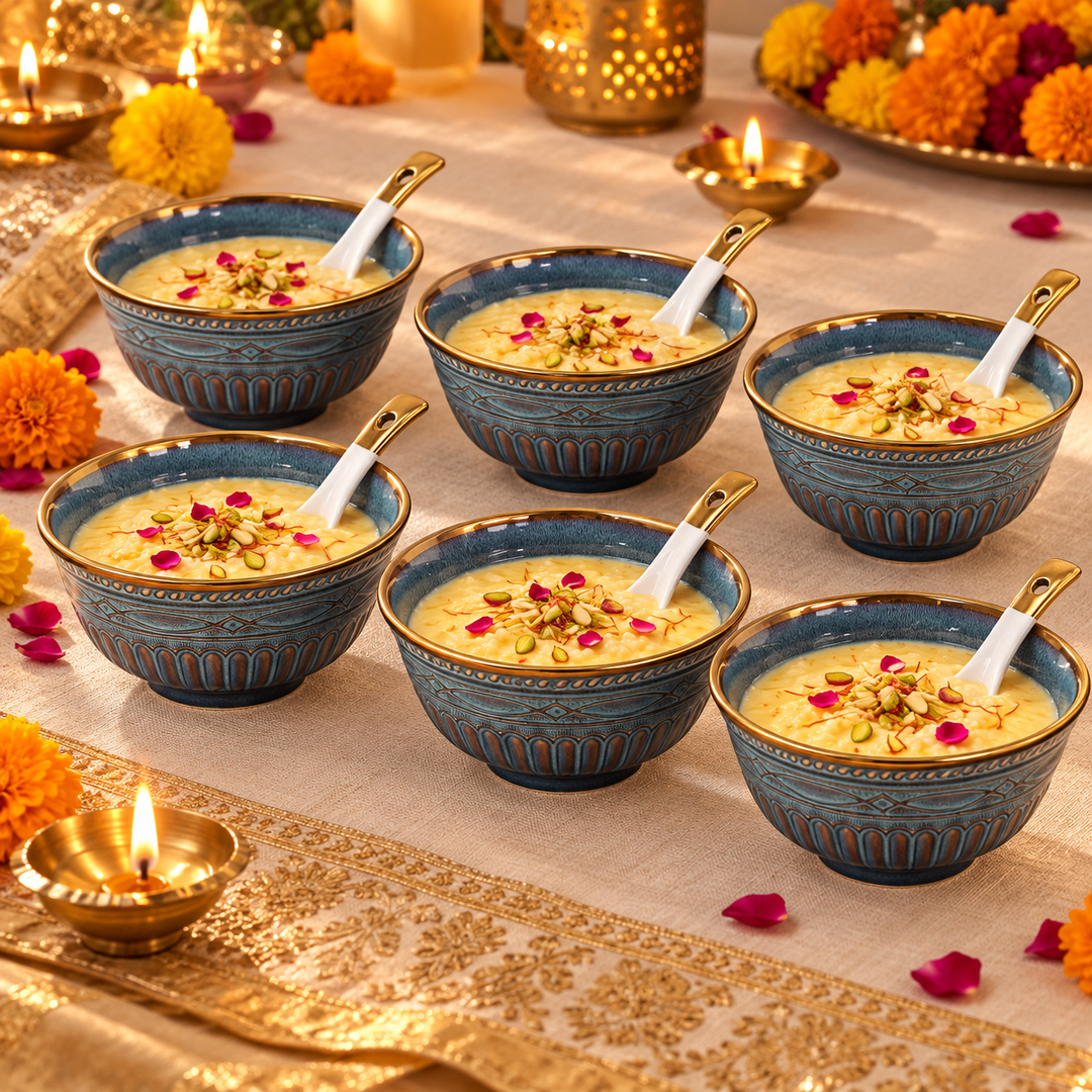 Midnight Gold Snack Set