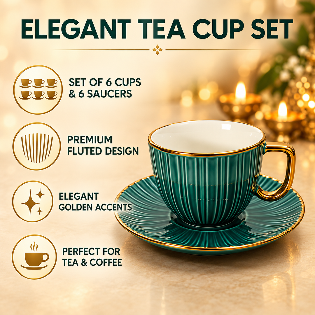 Emerald Royale Tea Set