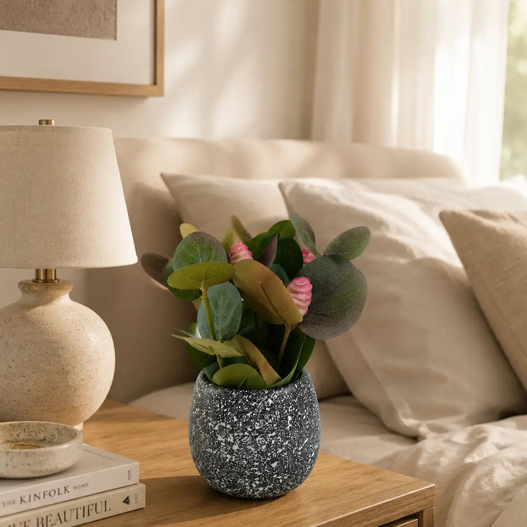 Eucalyptus Charm Artificial Plant with Pot