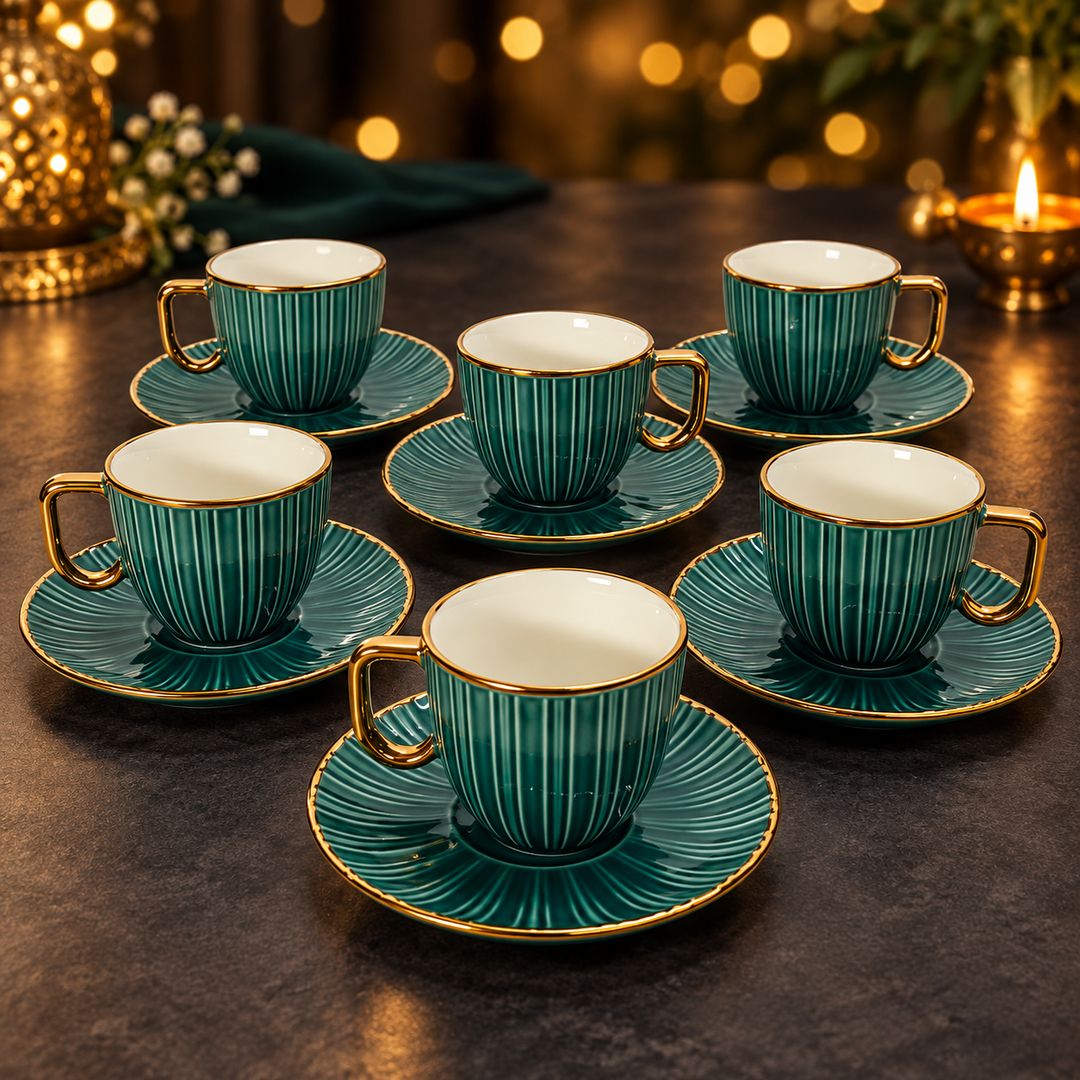 Emerald Royale Tea Set