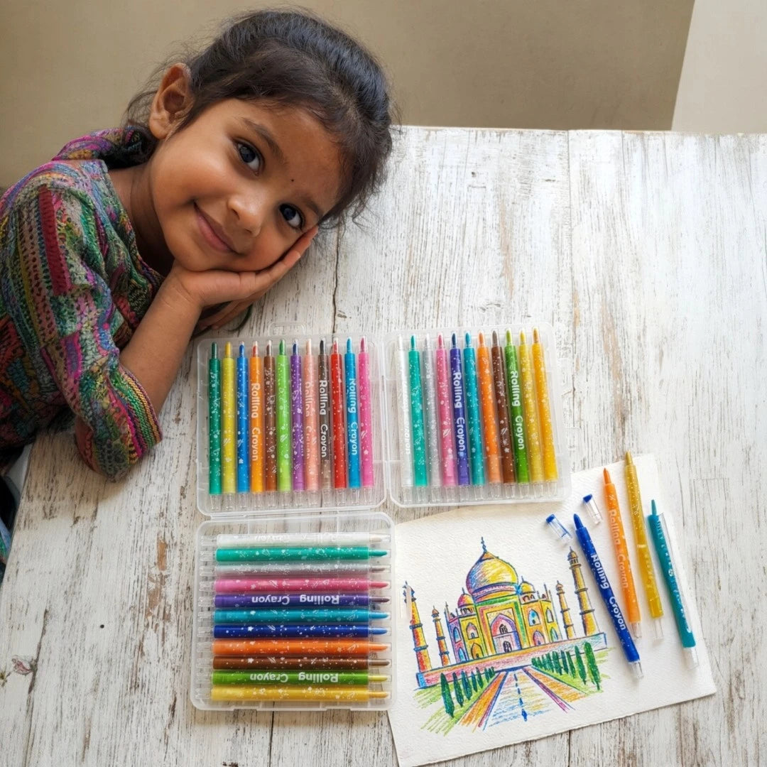 Rainbow Twist Crayon Set