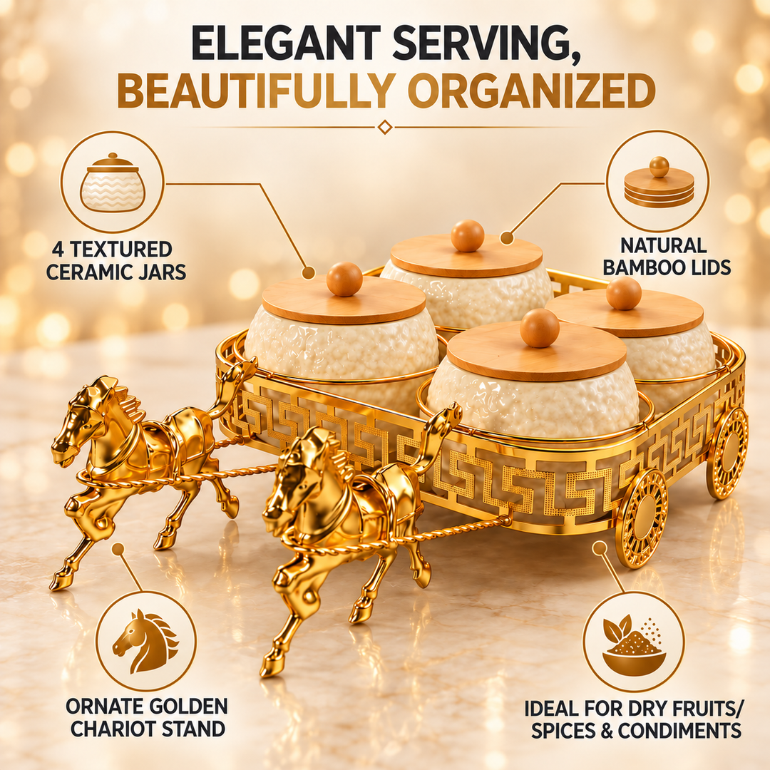 Royal Chariot Dry-Fruit Set