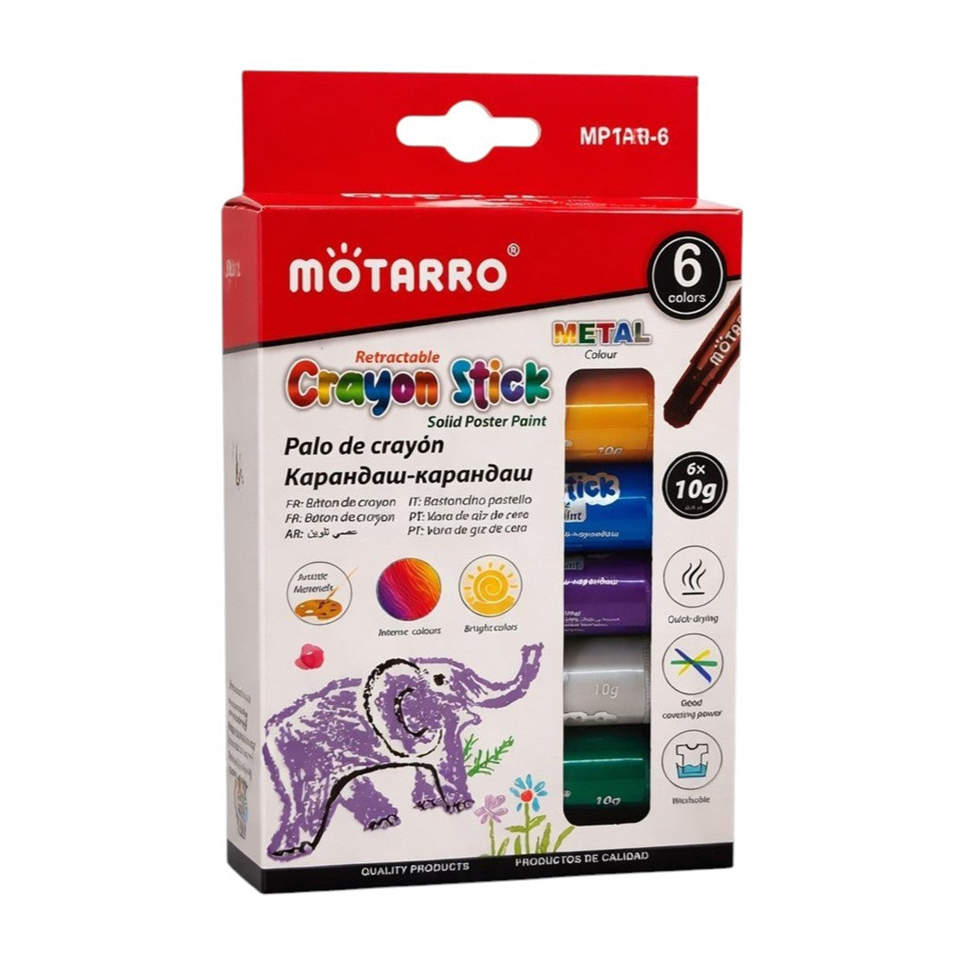 Motarro Metallic Magic Crayon Sticks