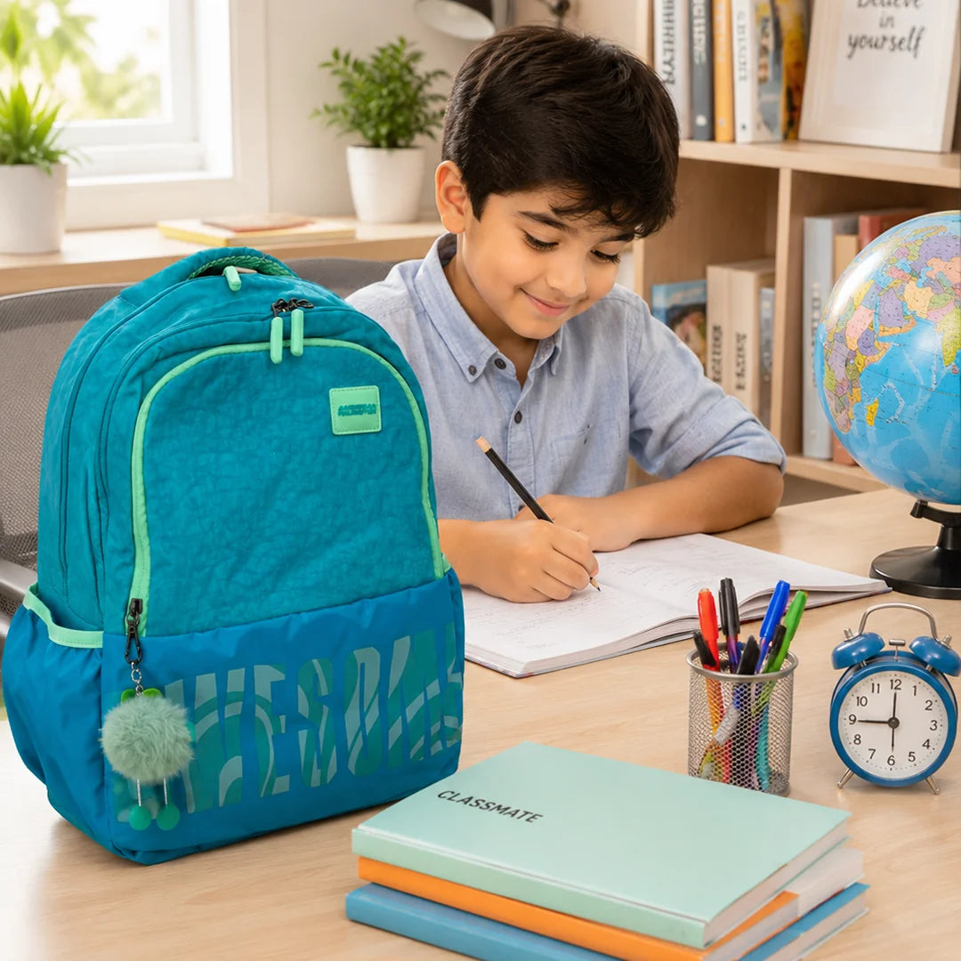 Aqua Breeze School Backpack