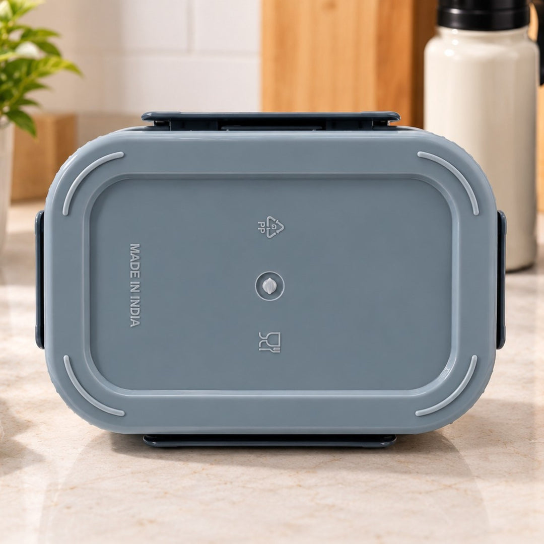 SlateNest Meal Mate Duo Stainless Steel Microwave Lunch Box Set