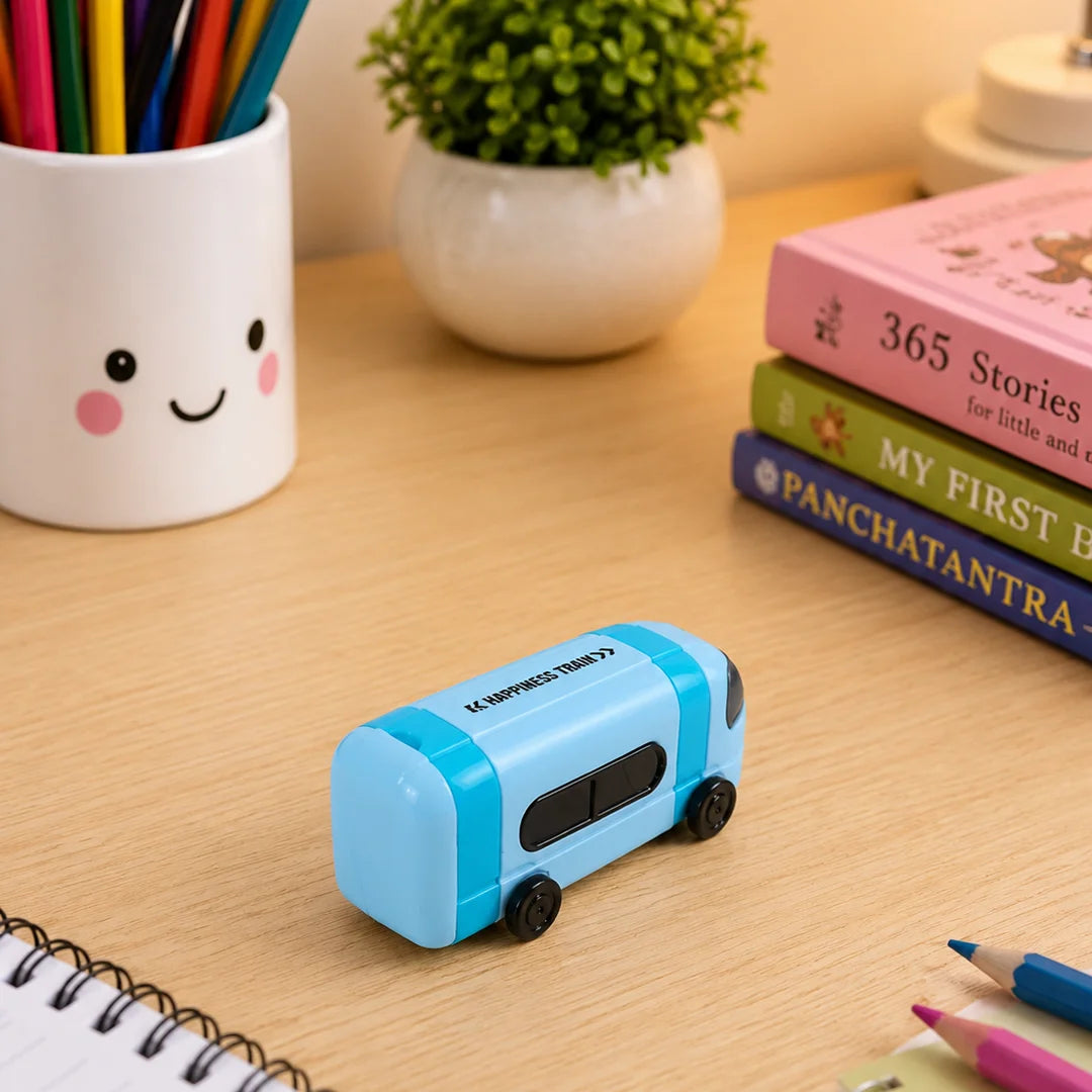Speedy Train 2-in-1 Stationery Combo