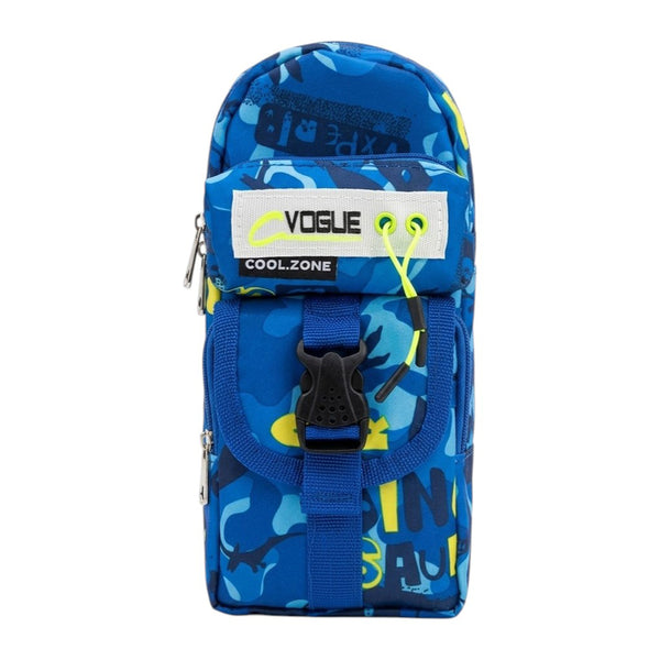 Dino Splash Multi-Pocket Pencil Pouch