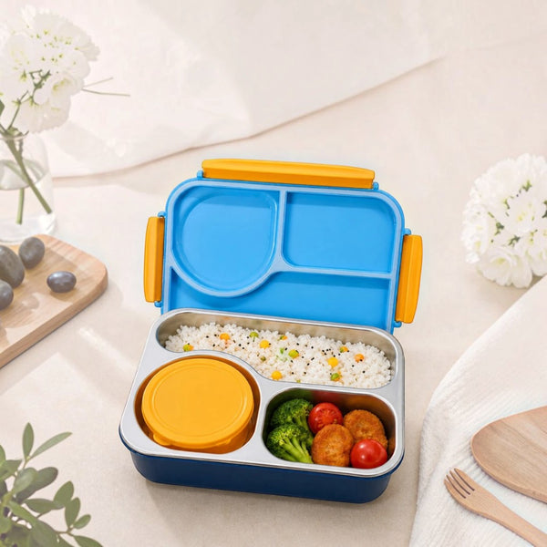 Space Explorer Stainless Steel Kids Lunch Box
