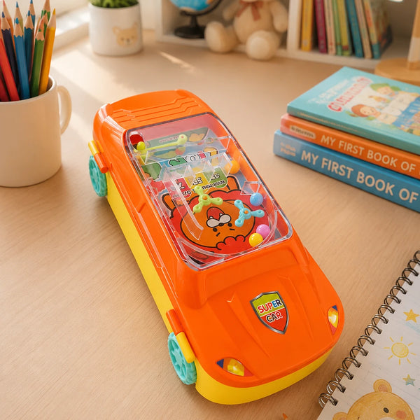Blaze Racer Car Pencil Box with Password Lock & Fun Maze