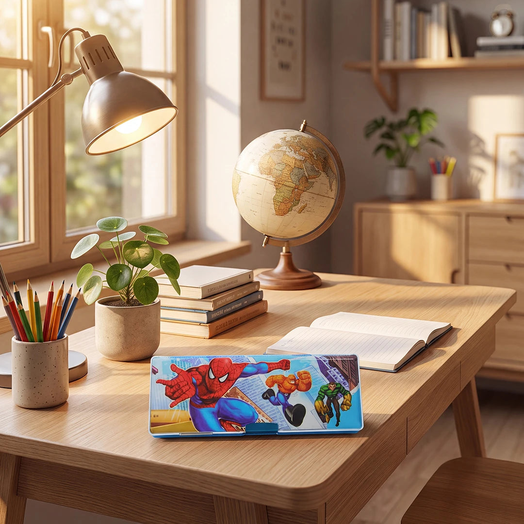 Super Hero Adventure Multi-Compartment Pencil Box