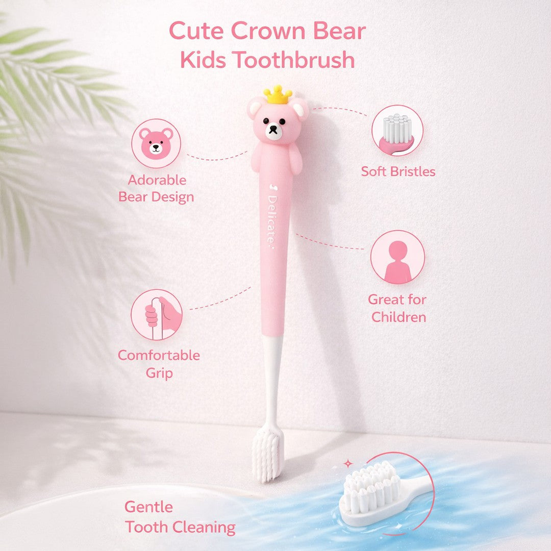 Crown Bear Kids Toothbrush