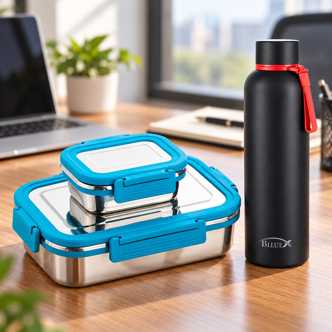 Meal Mate Lunch Box and Bottle Combo