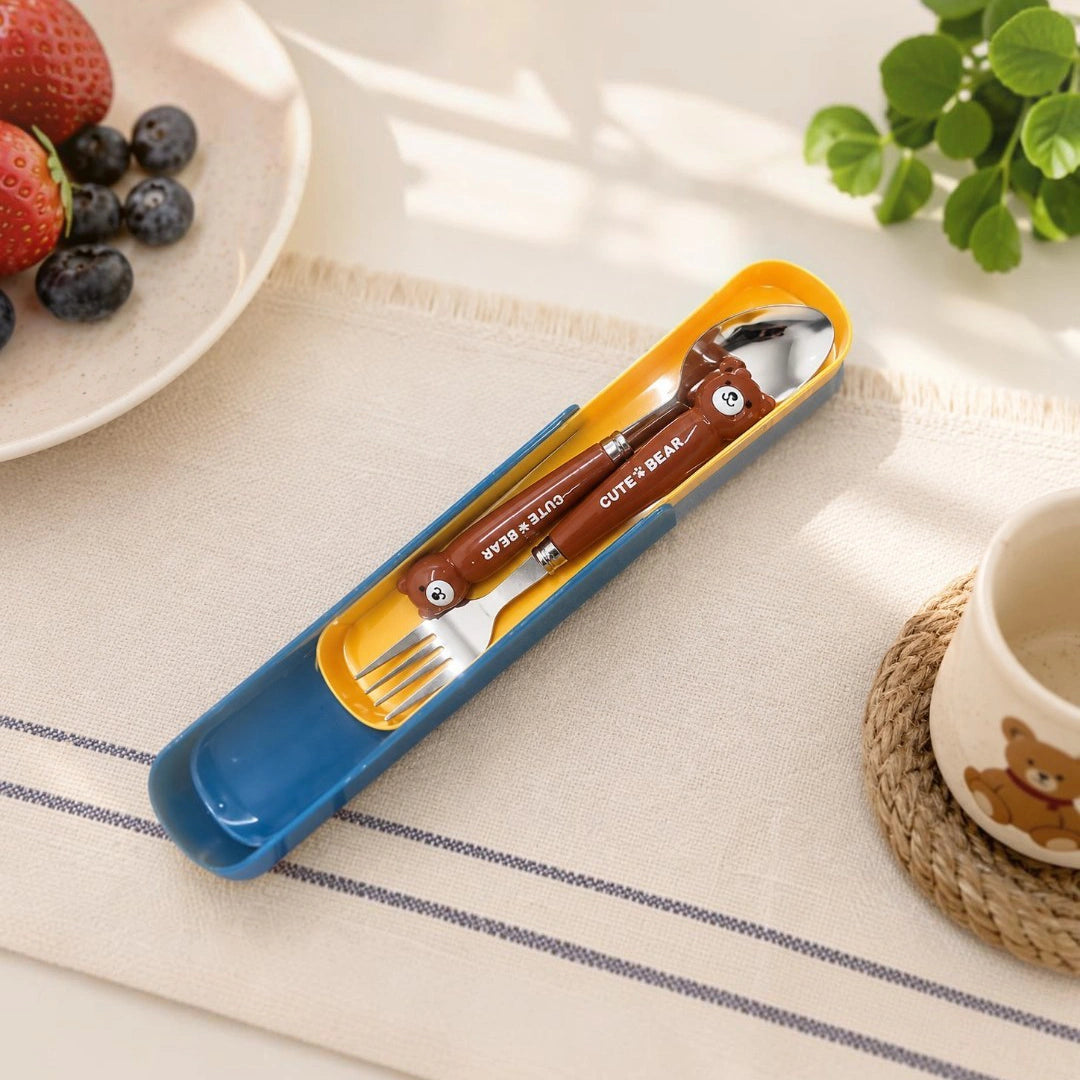 Bear Buddy Kids Cutlery Set