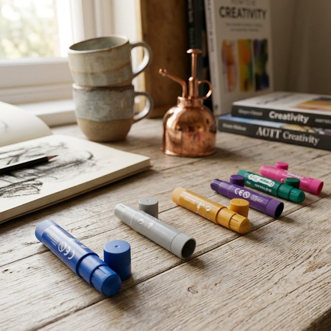 Motarro Metallic Magic Crayon Sticks