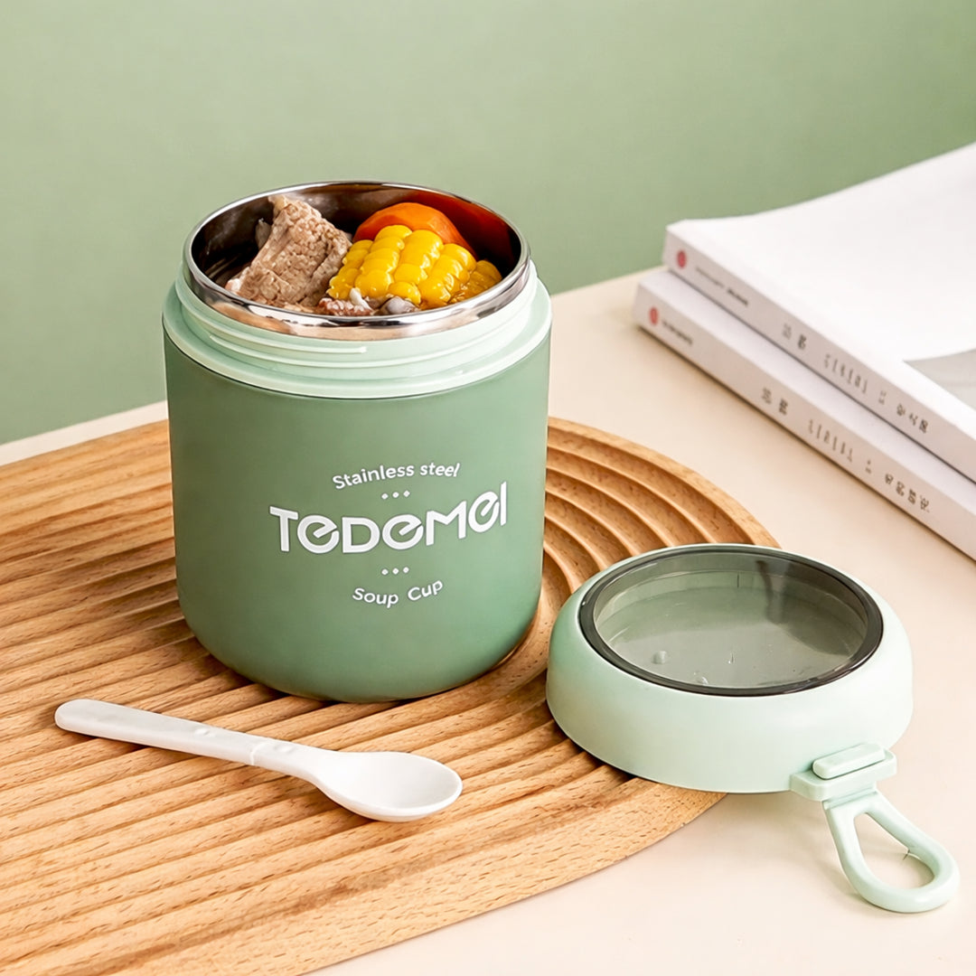 Duo Layer Heat Nest Lunch Cup