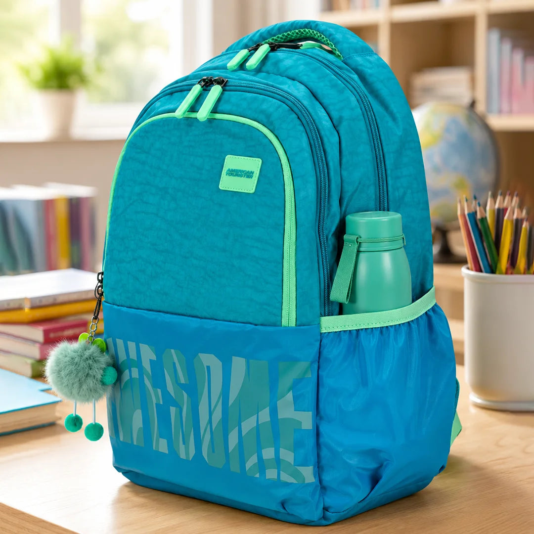Aqua Breeze School Backpack