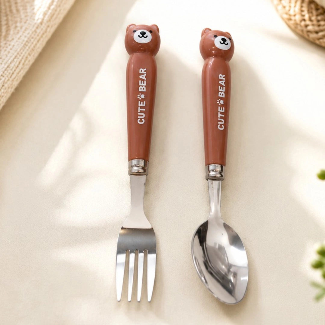 Bear Buddy Kids Cutlery Set