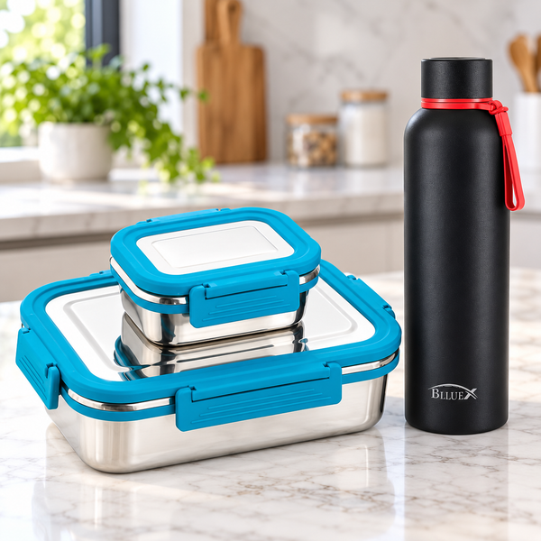 Meal Mate Lunch Box and Bottle Combo