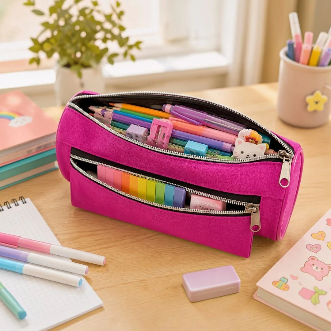 ZipNest Twin Pocket Pencil Pouch