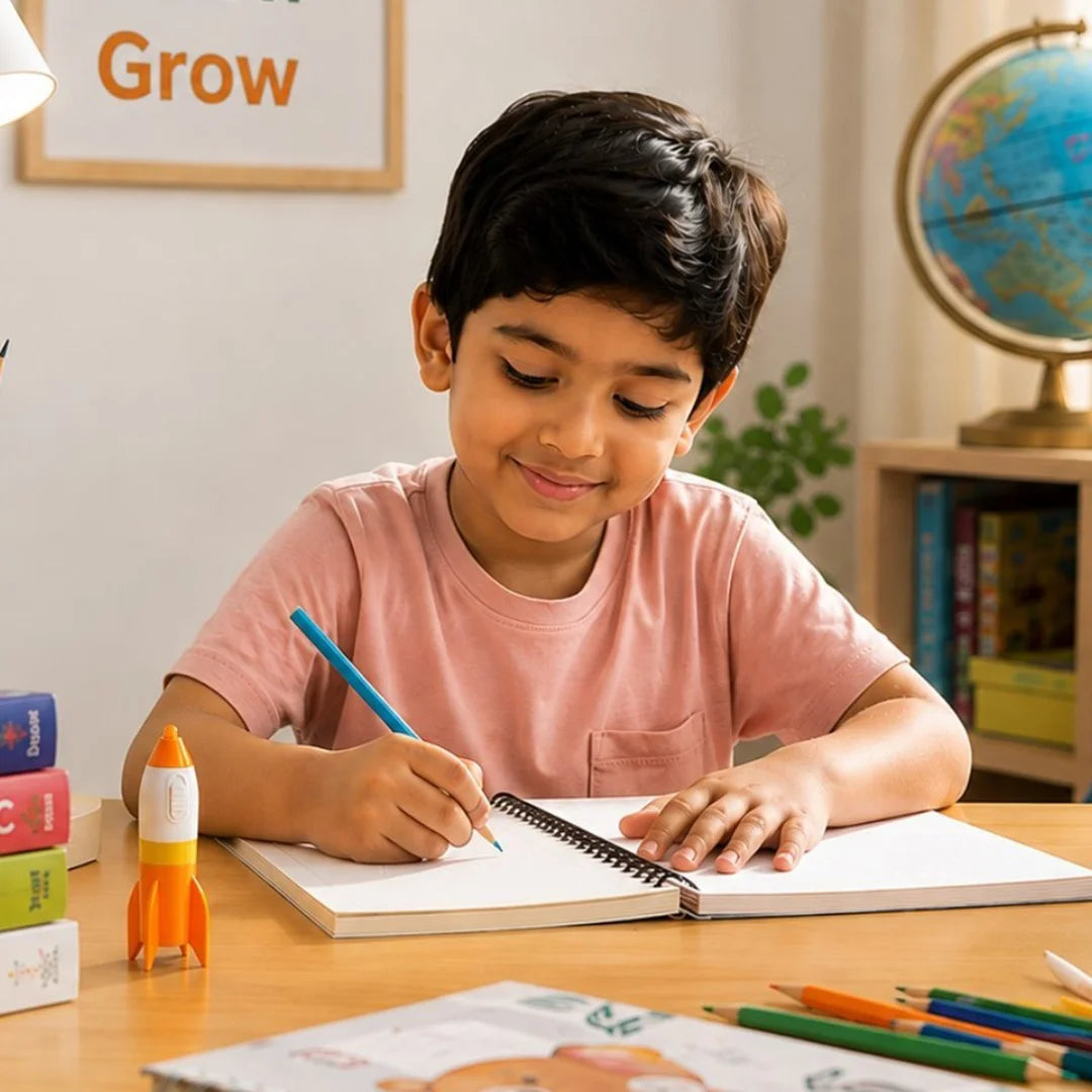 Rocket Glow 3-in-1 Stationery Tool (Combo of 2)
