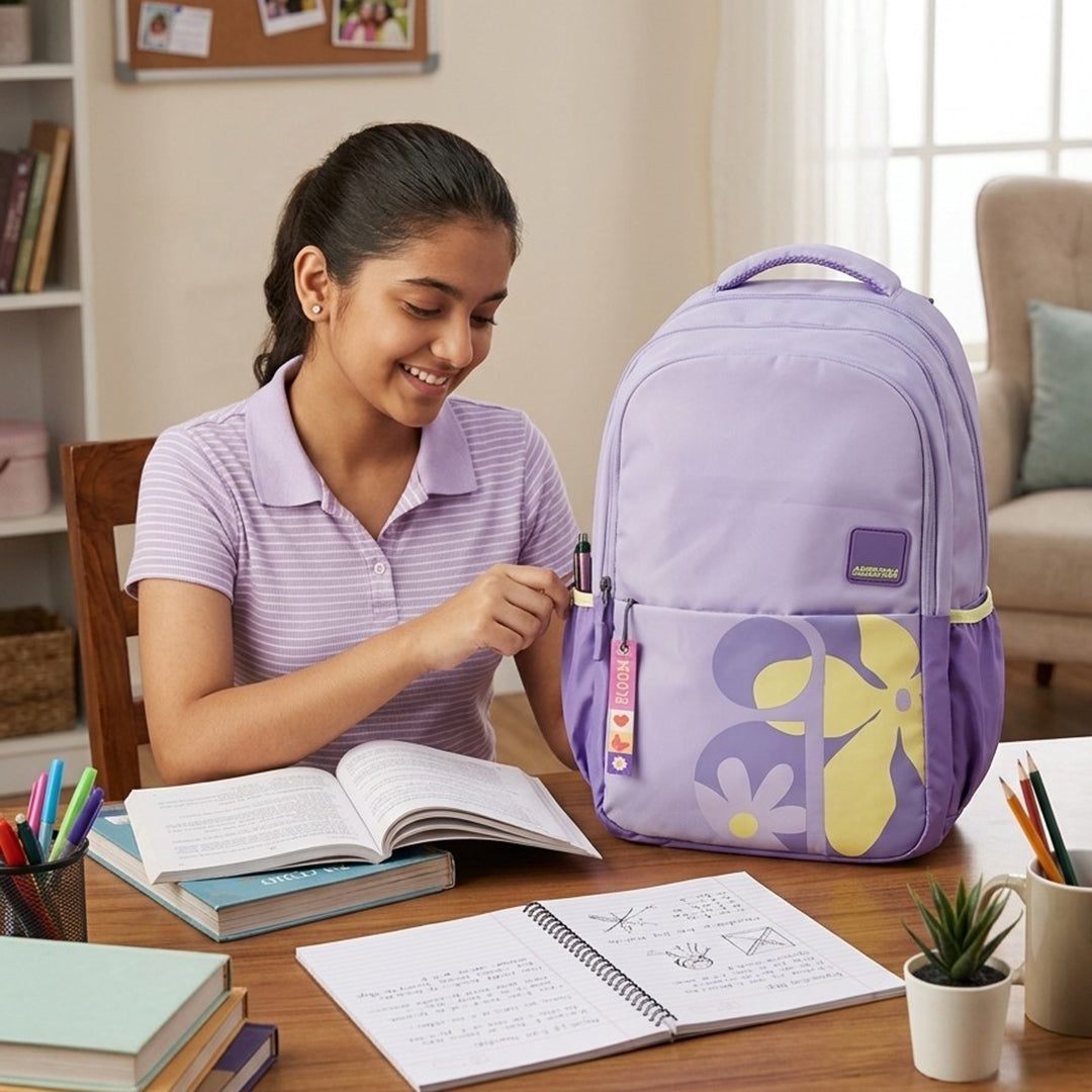 Lavender Bloom Backpack