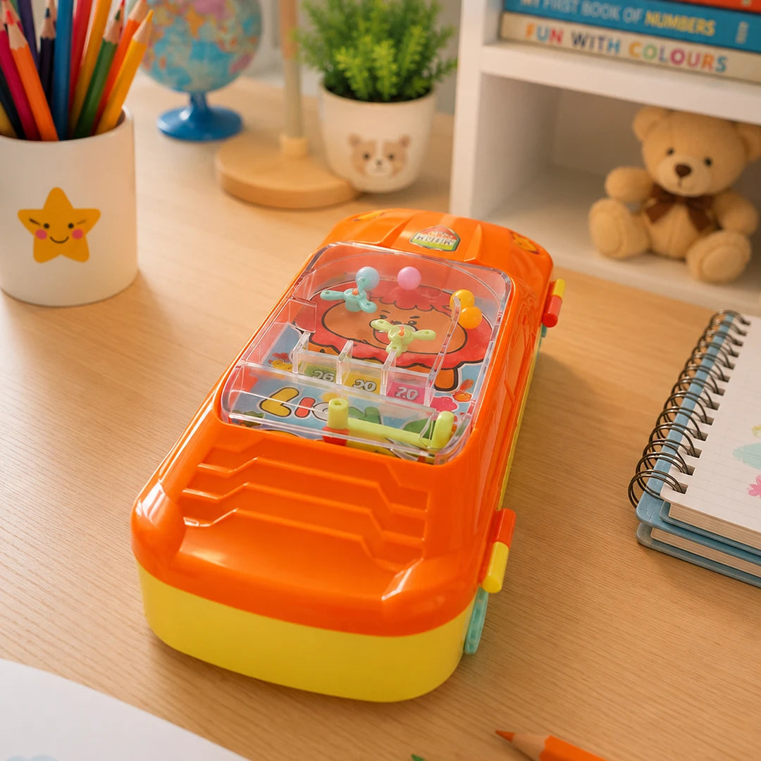 Blaze Racer Car Pencil Box with Password Lock & Fun Maze