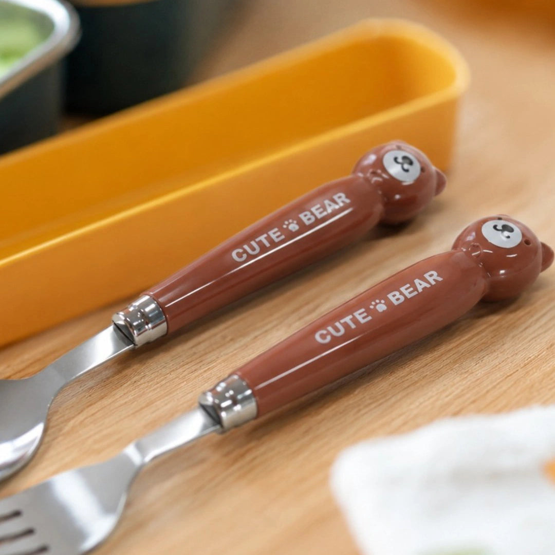 Bear Buddy Kids Cutlery Set
