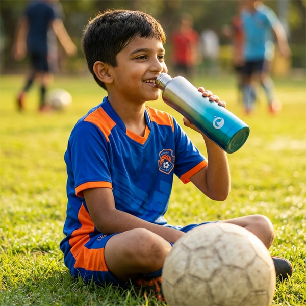 Aqua Steel Gradient Insulated Bottle
