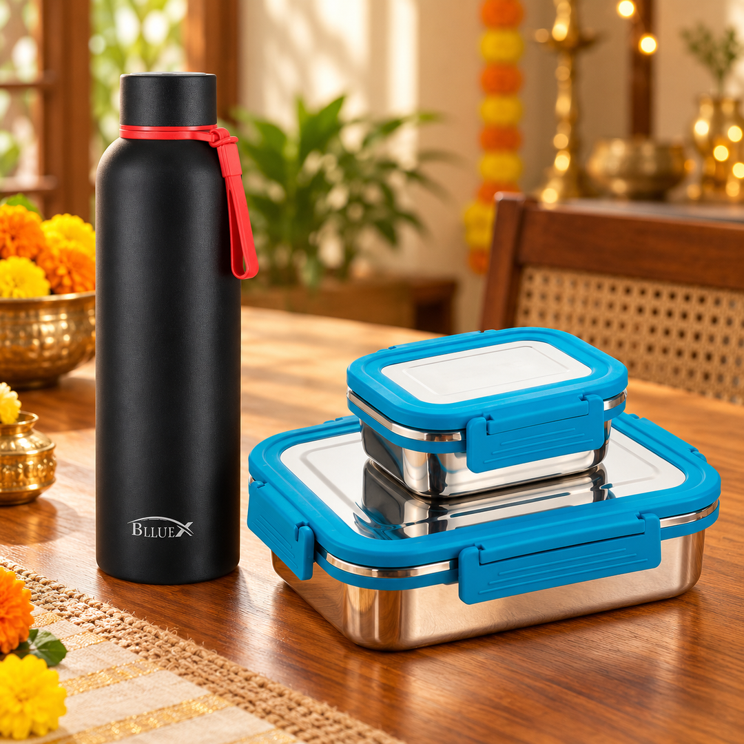 Meal Mate Lunch Box and Bottle Combo