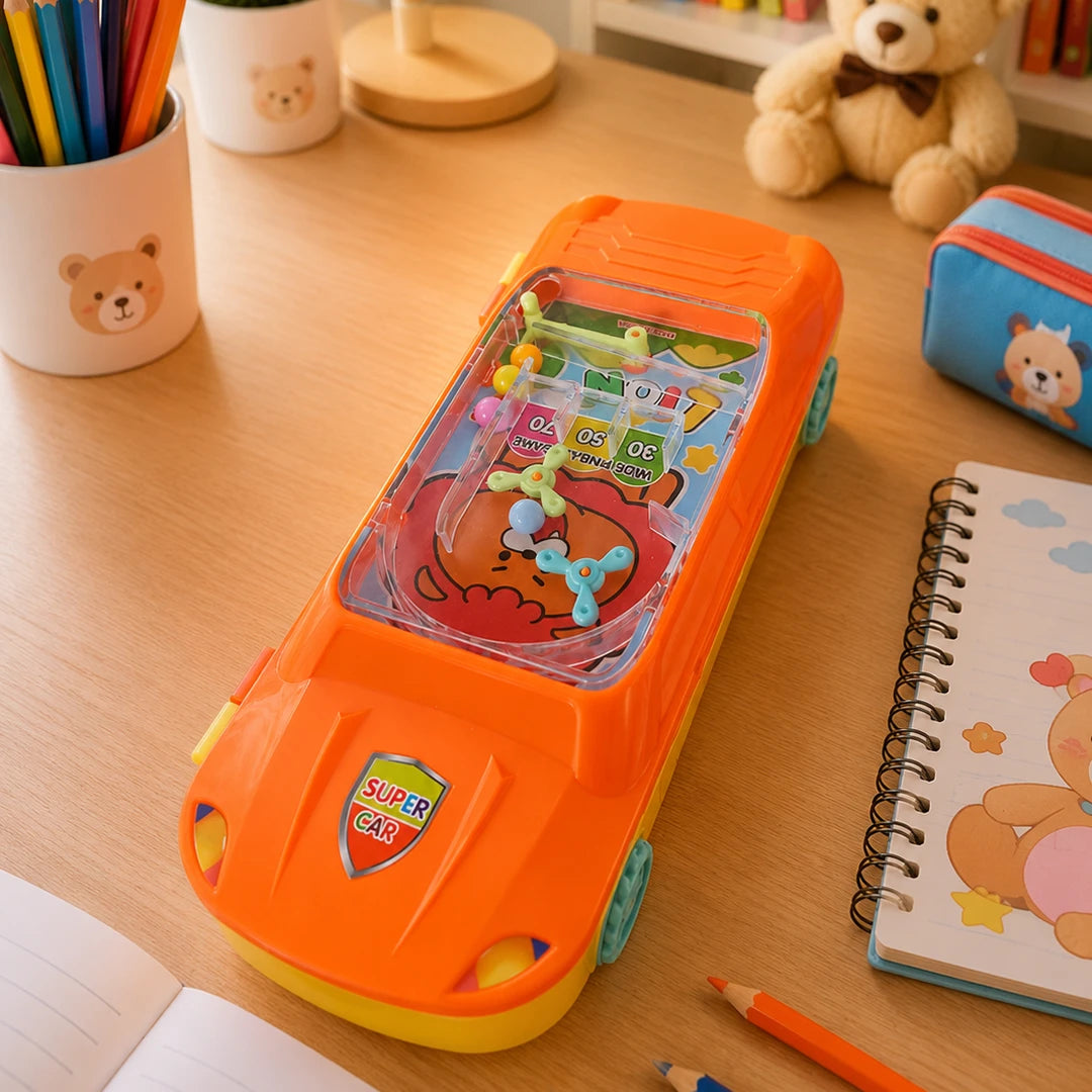 Blaze Racer Car Pencil Box with Password Lock & Fun Maze