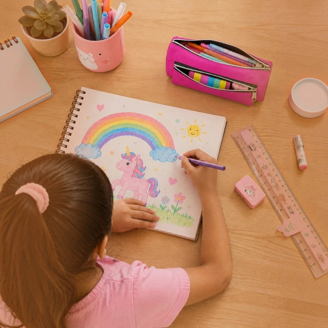 ZipNest Twin Pocket Pencil Pouch