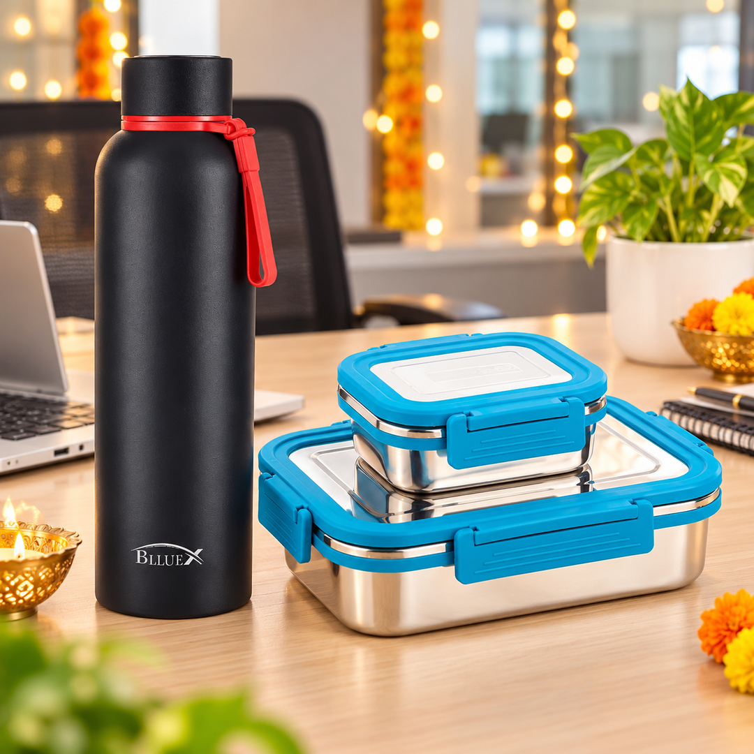 Meal Mate Lunch Box and Bottle Combo