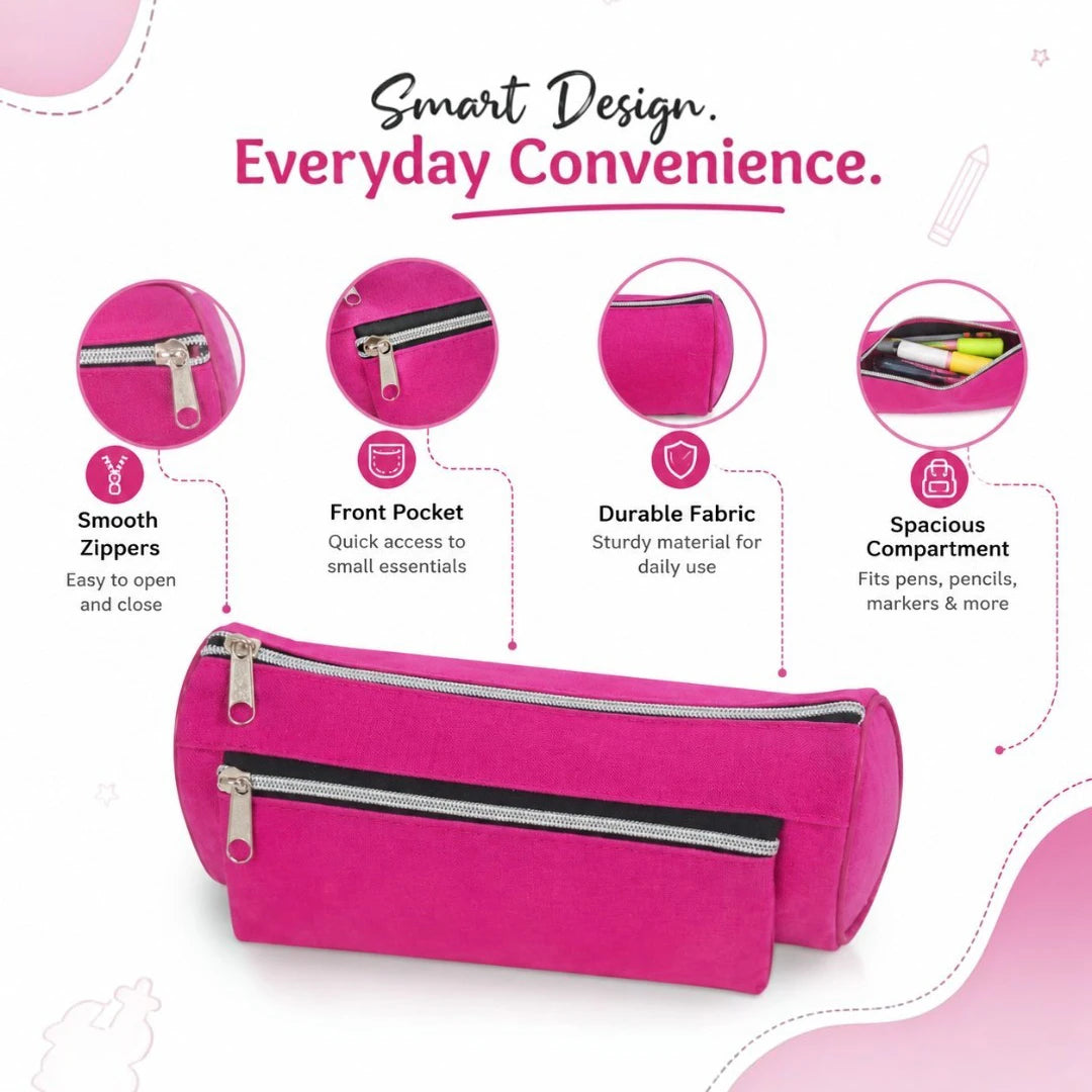 ZipNest Twin Pocket Pencil Pouch