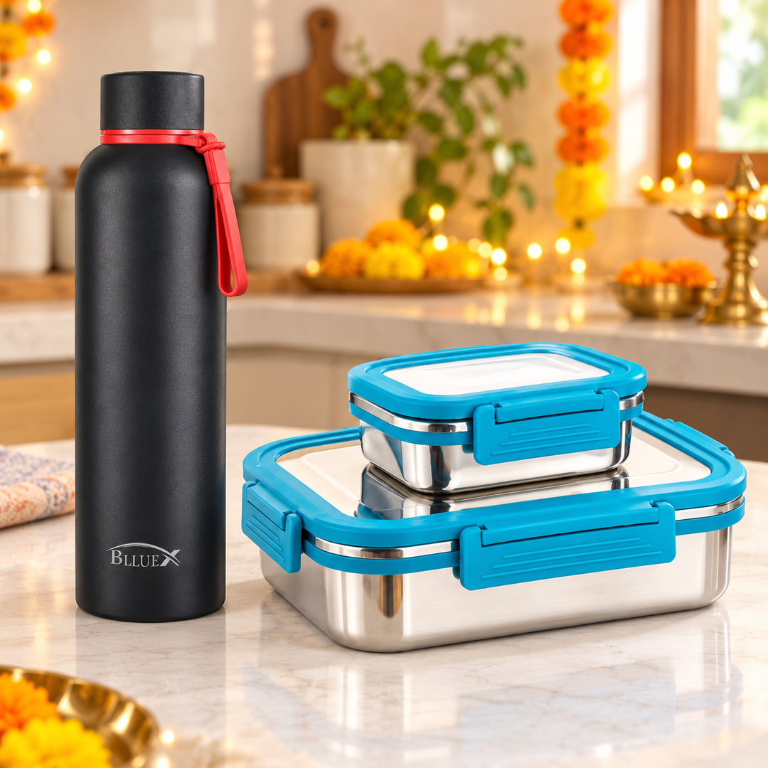 Meal Mate Lunch Box and Bottle Combo