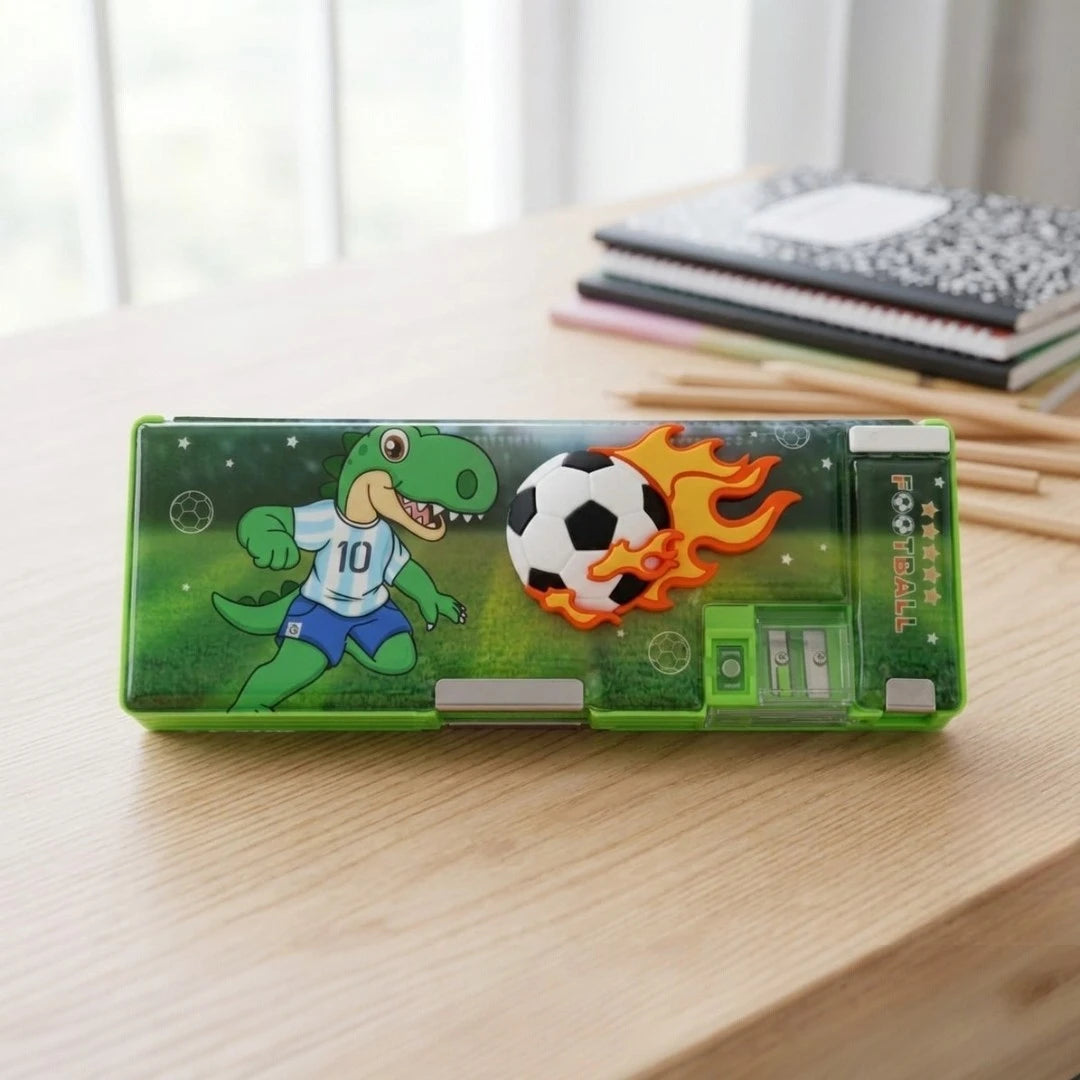 Dino Kick Pencil Box