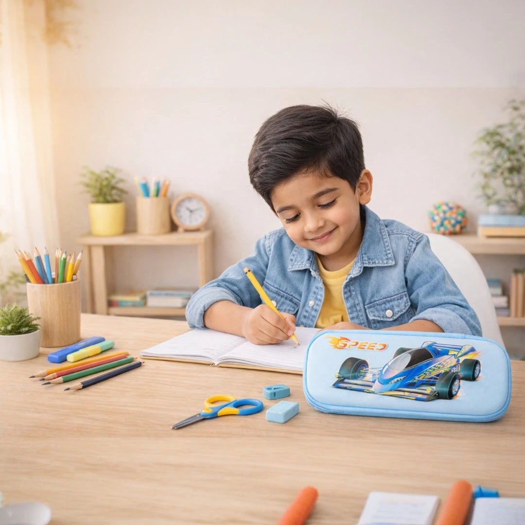 Fast Lane Pencil Pouch