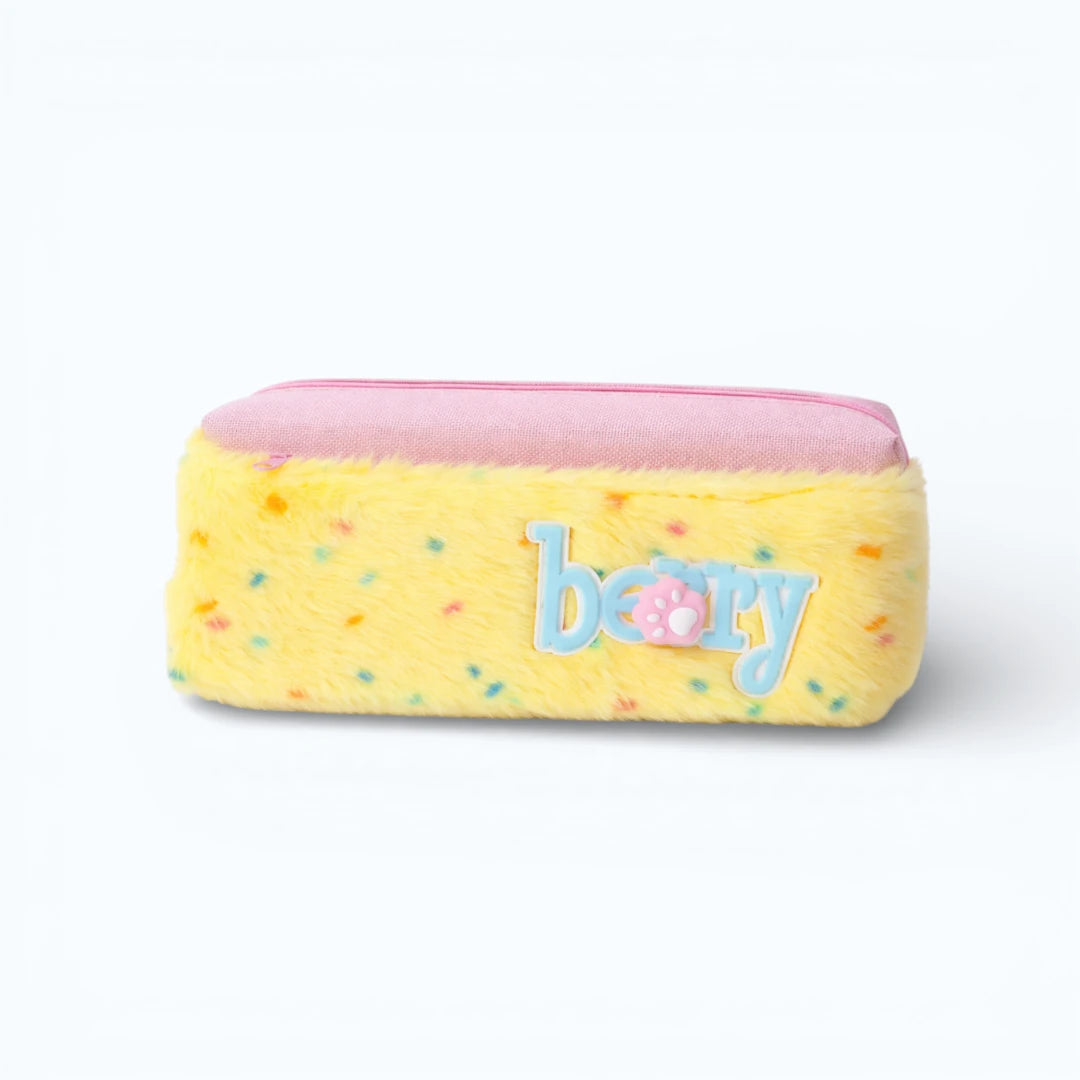 Sunny Bear Plush Pencil Case