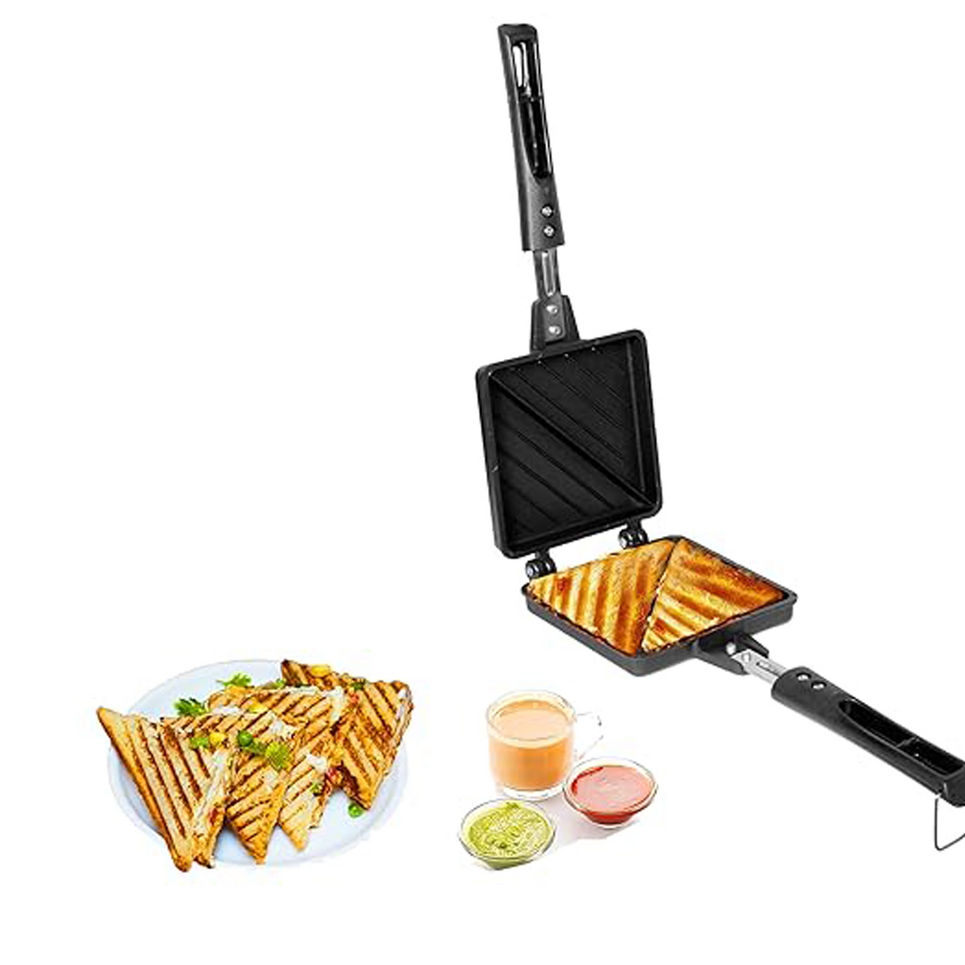 2 Cuts Non-Stick Grill Sandwich Maker Classic
