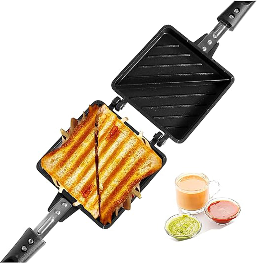 2 Cuts Non-Stick Grill Sandwich Maker Classic