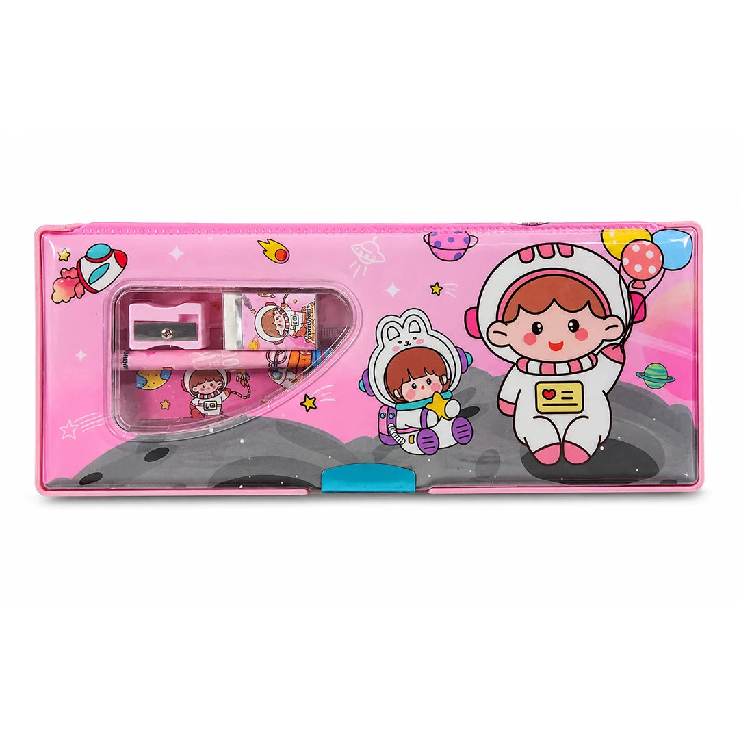 Pink Orbit Pencil Box Set