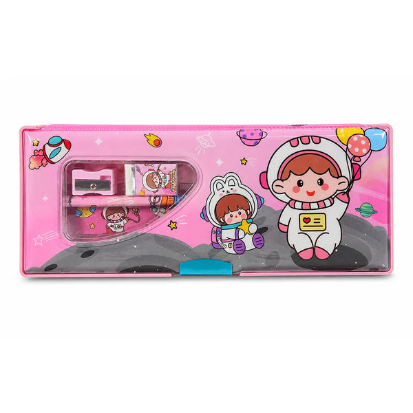Pink Orbit Pencil Box Set