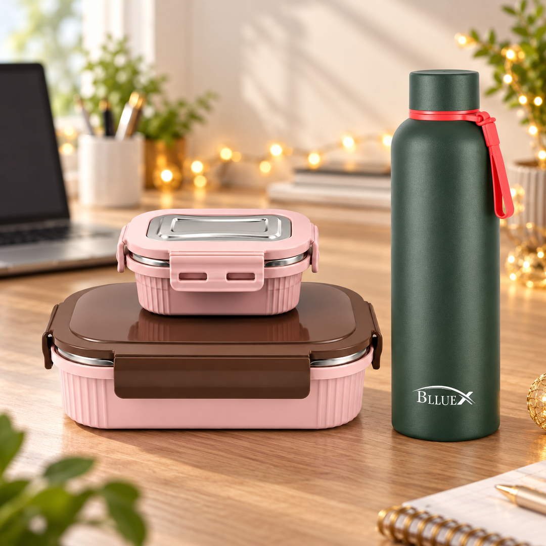 Meadow Meal Lunch Box and Bottle Combo