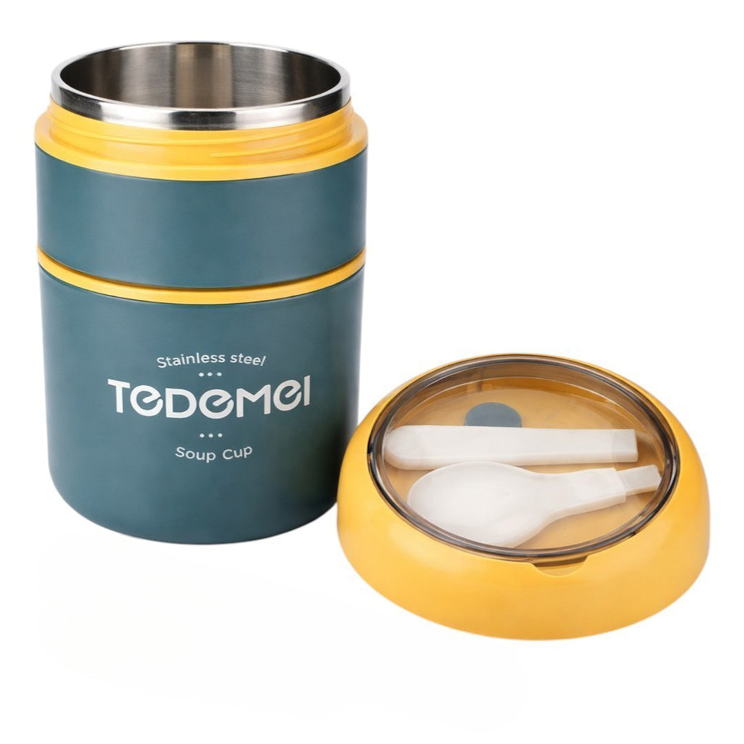 Duo Layer Heat Nest Lunch Cup