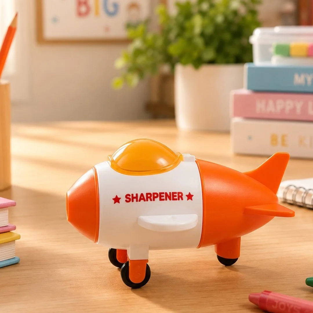 Air Sprint Duo 2-in-1 Aircraft Sharpener and Eraser Combo