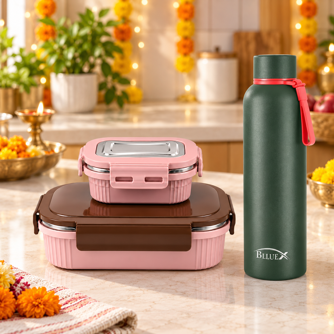 Meadow Meal Lunch Box and Bottle Combo