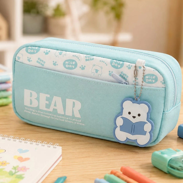 BearBuddy Charm Pencil Pouch