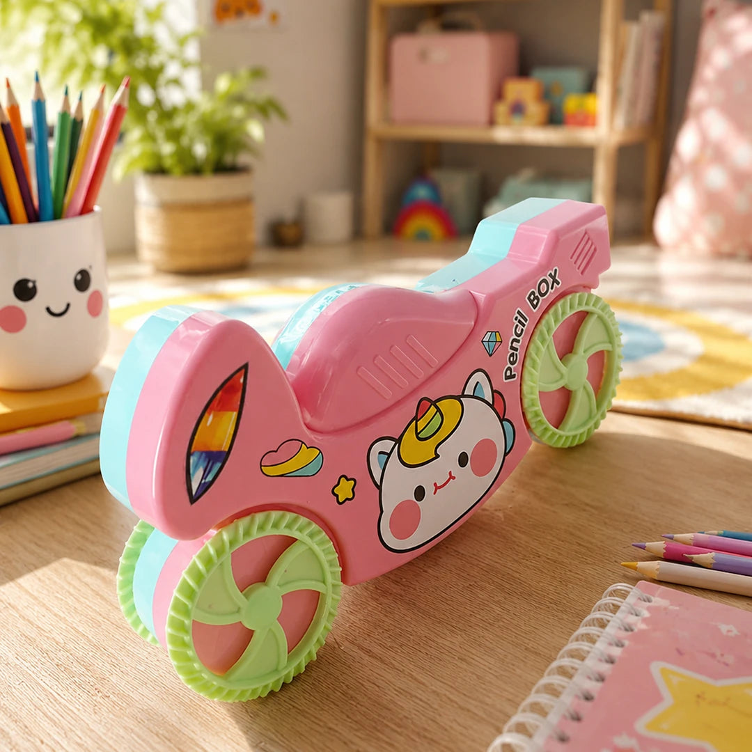 Twinkle Ride Bike Pencil Box
