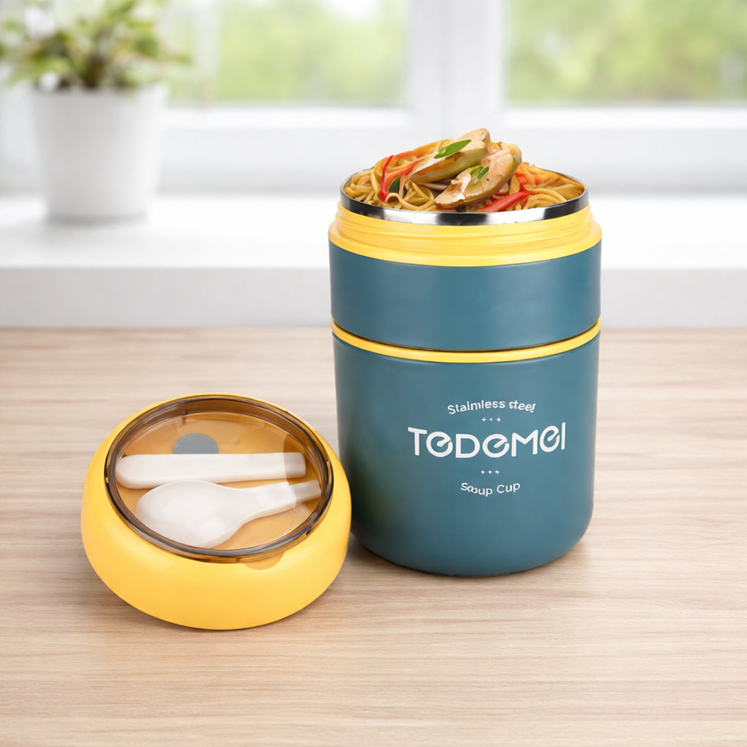 Duo Layer Heat Nest Lunch Cup